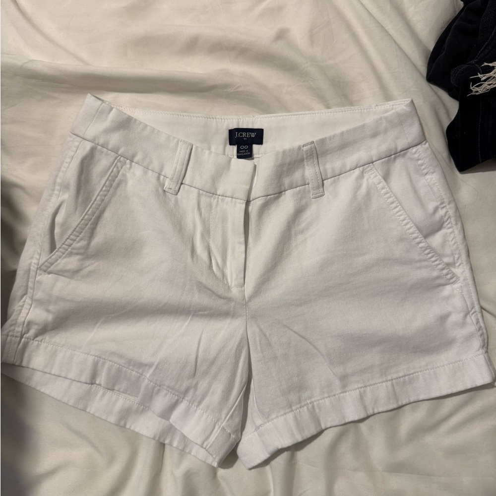 J. Crew Classic White Shorts